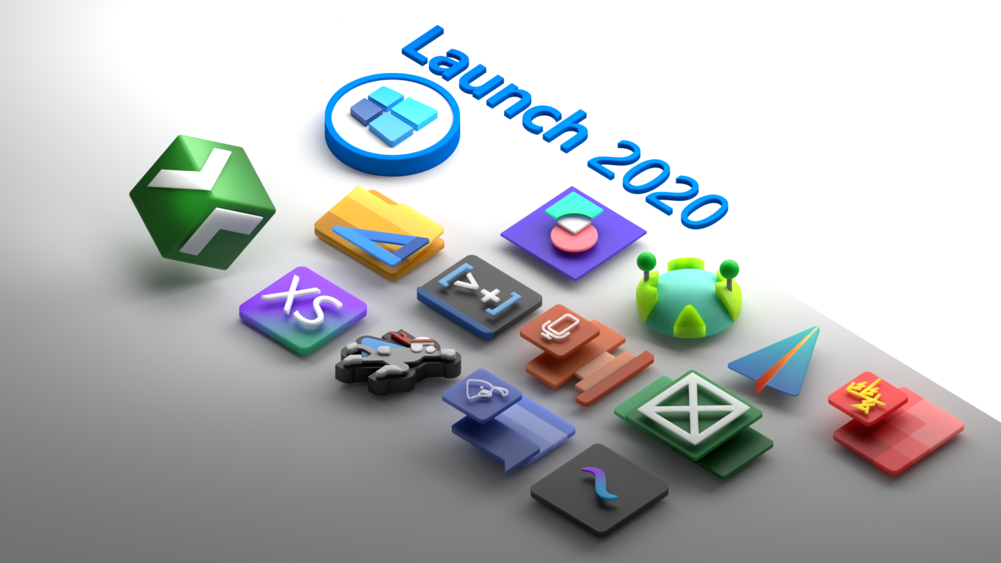 Image showing logos of Launch 2020 apps